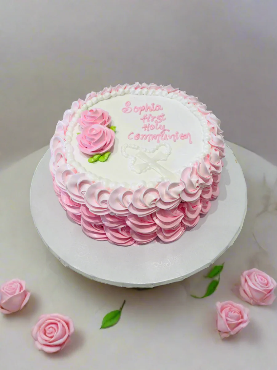 Sophia Cross Cream Cake - Image 3