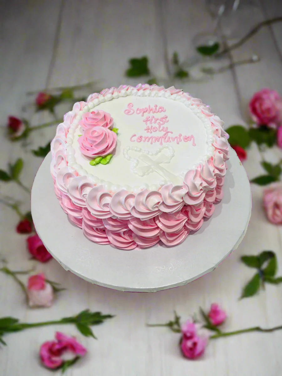 Sophia Cross Cream Cake - Image 4