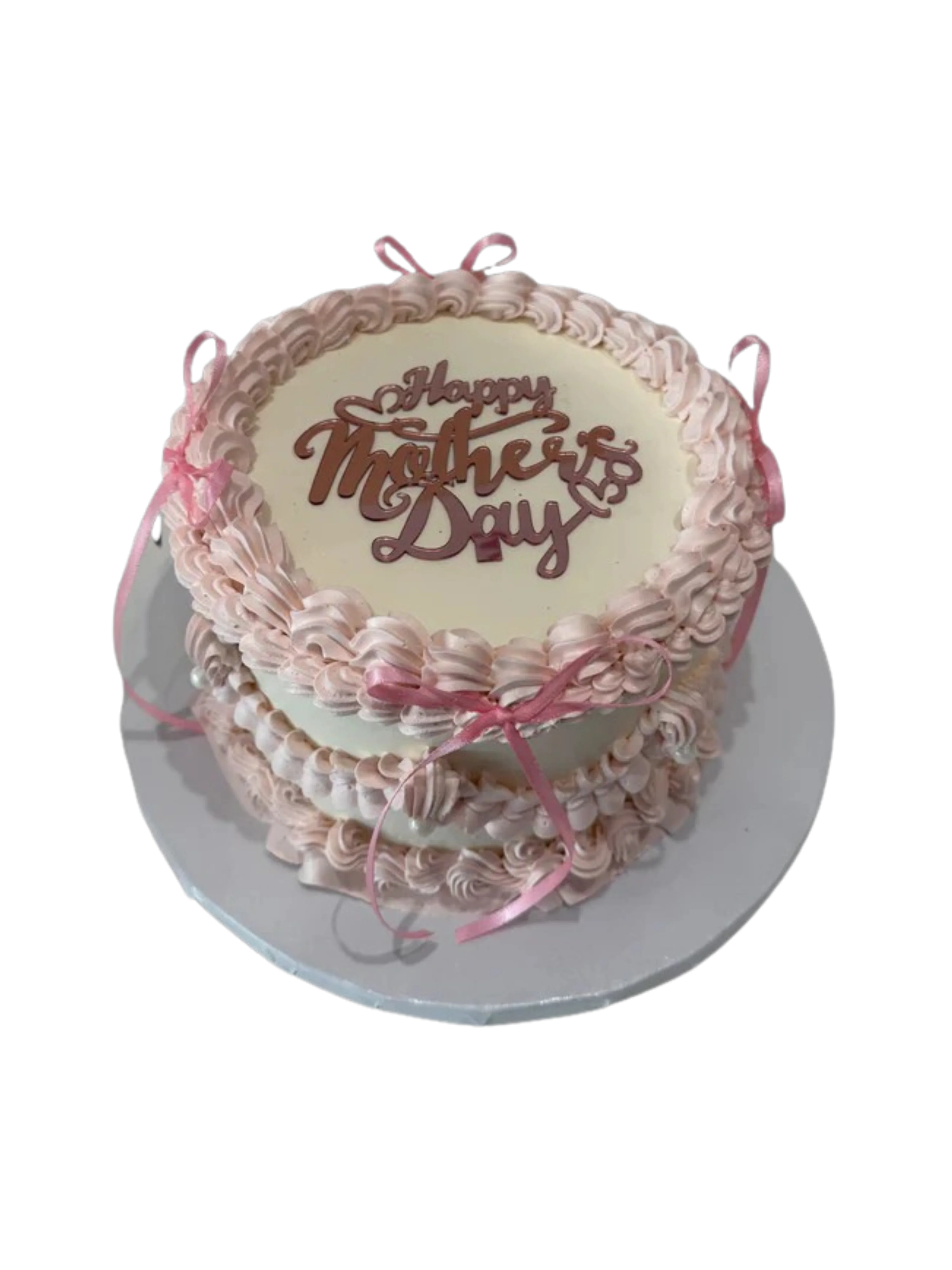 Sophie Ivory Bow Cake