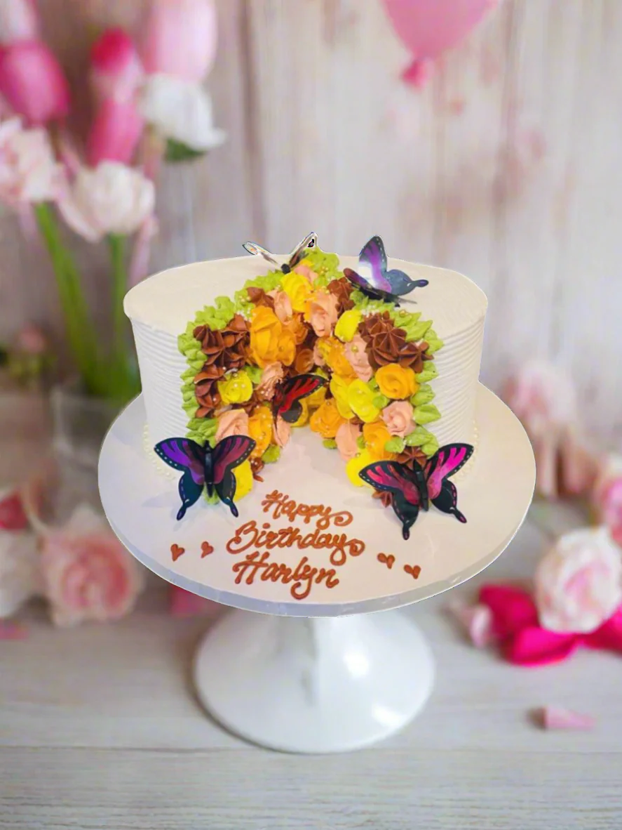 Split Flower Cake - Image 2