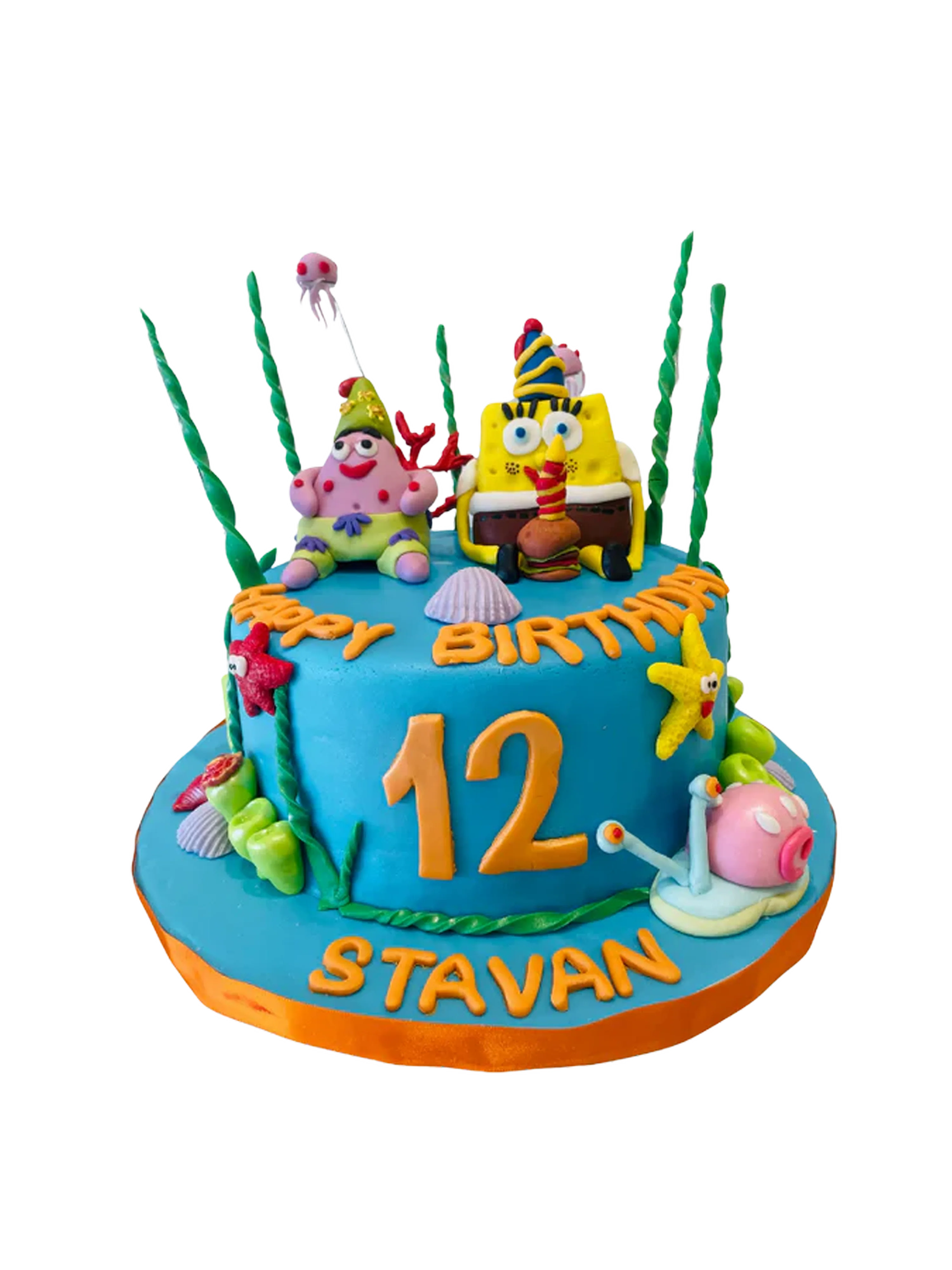 Spongebob Fondant Cake