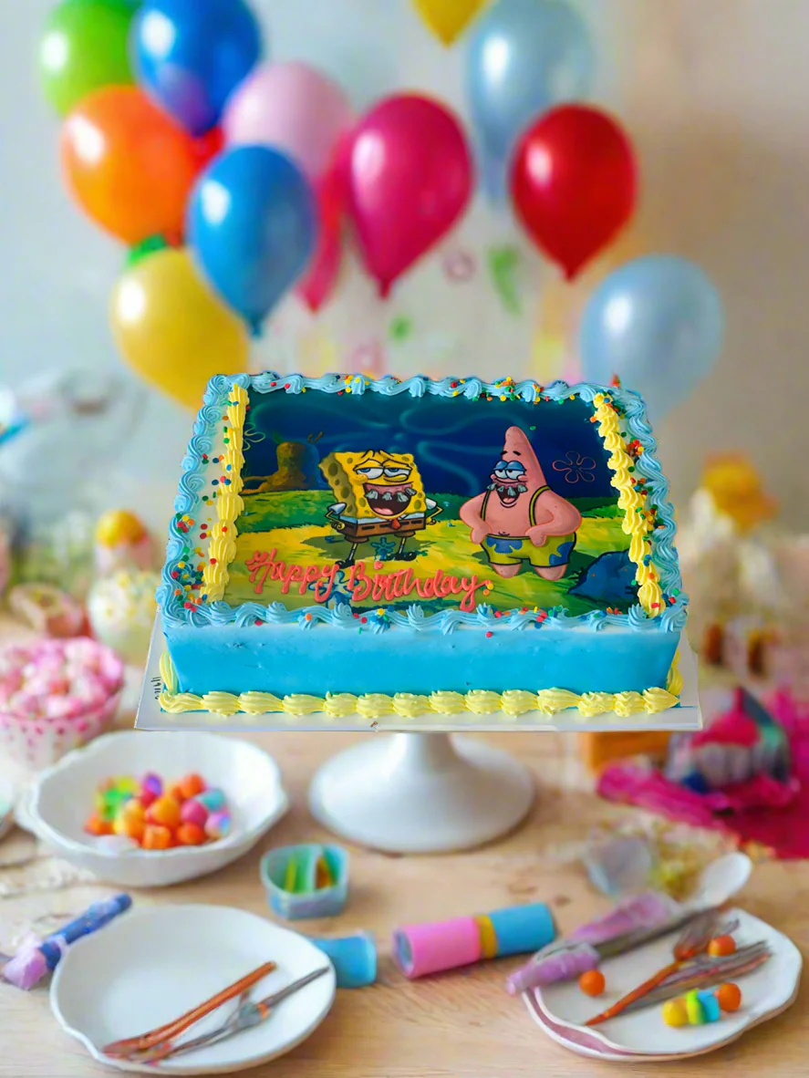 Spongebob Photo Cake - Image 3