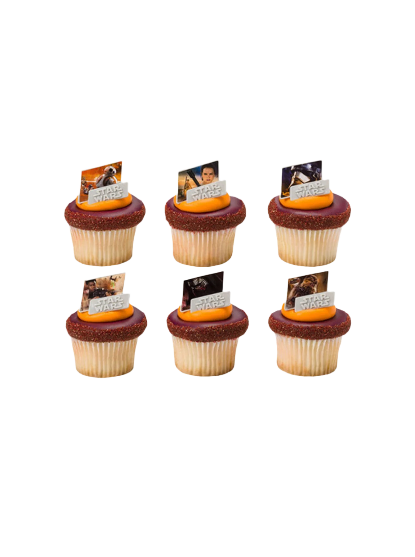 Star Wars Cupcakes - (Pack of 6)