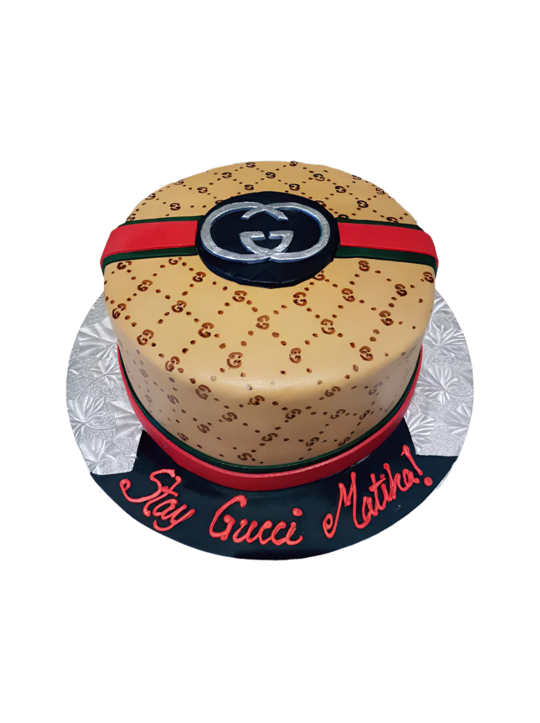 Stay Gucci Fondant Cake