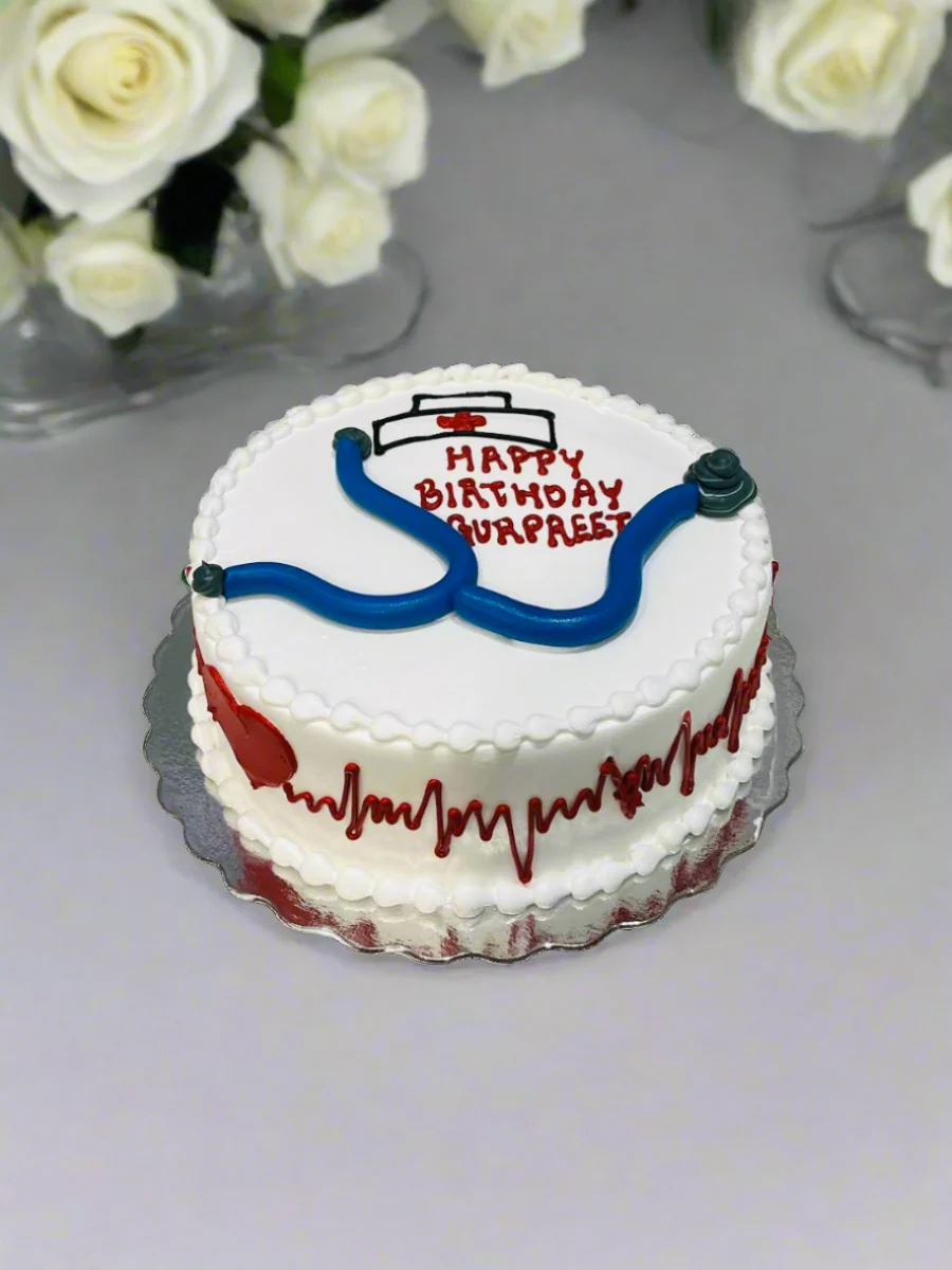 Stethoscope Birthday Cake - Image 5