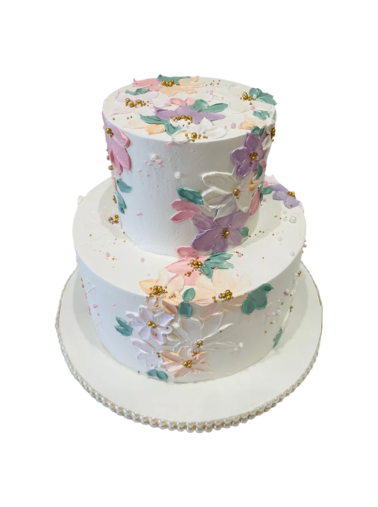 Suhana Cream Tiered Cake