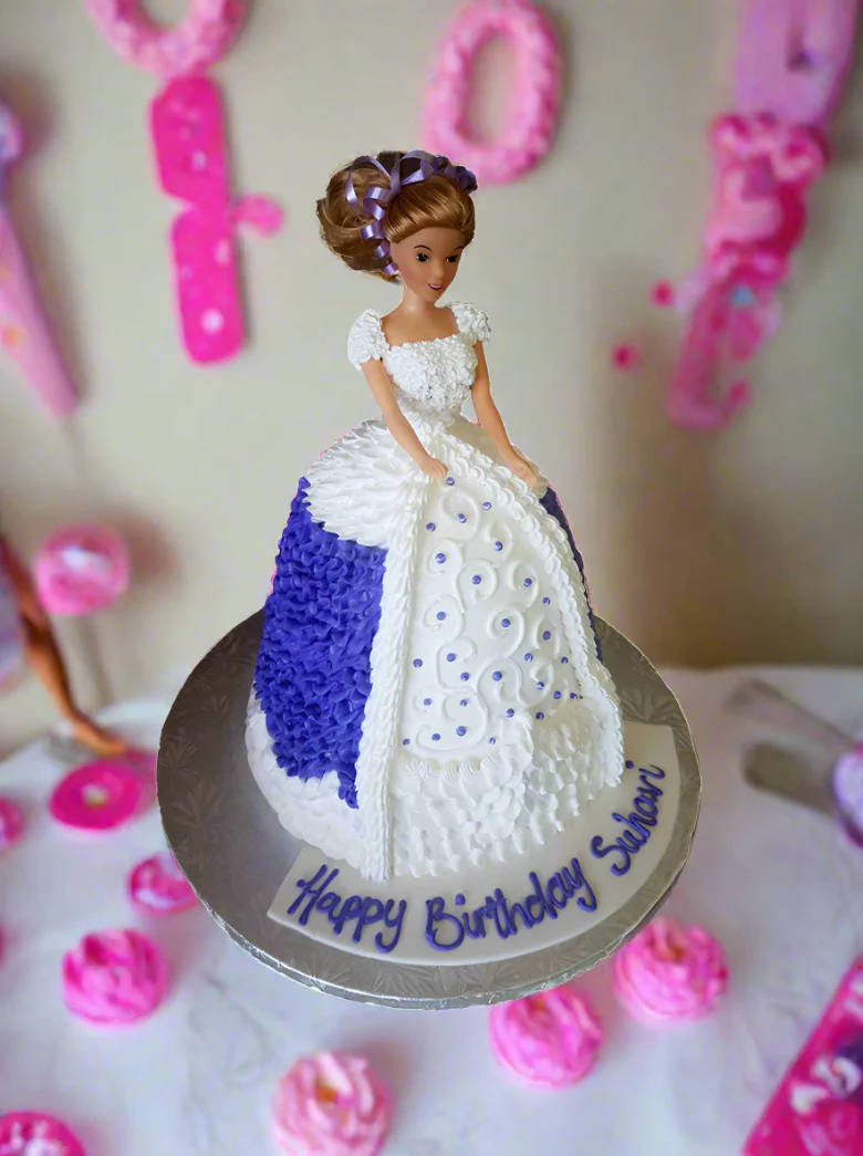 Suhavi Barbie Doll Cake - Image 7
