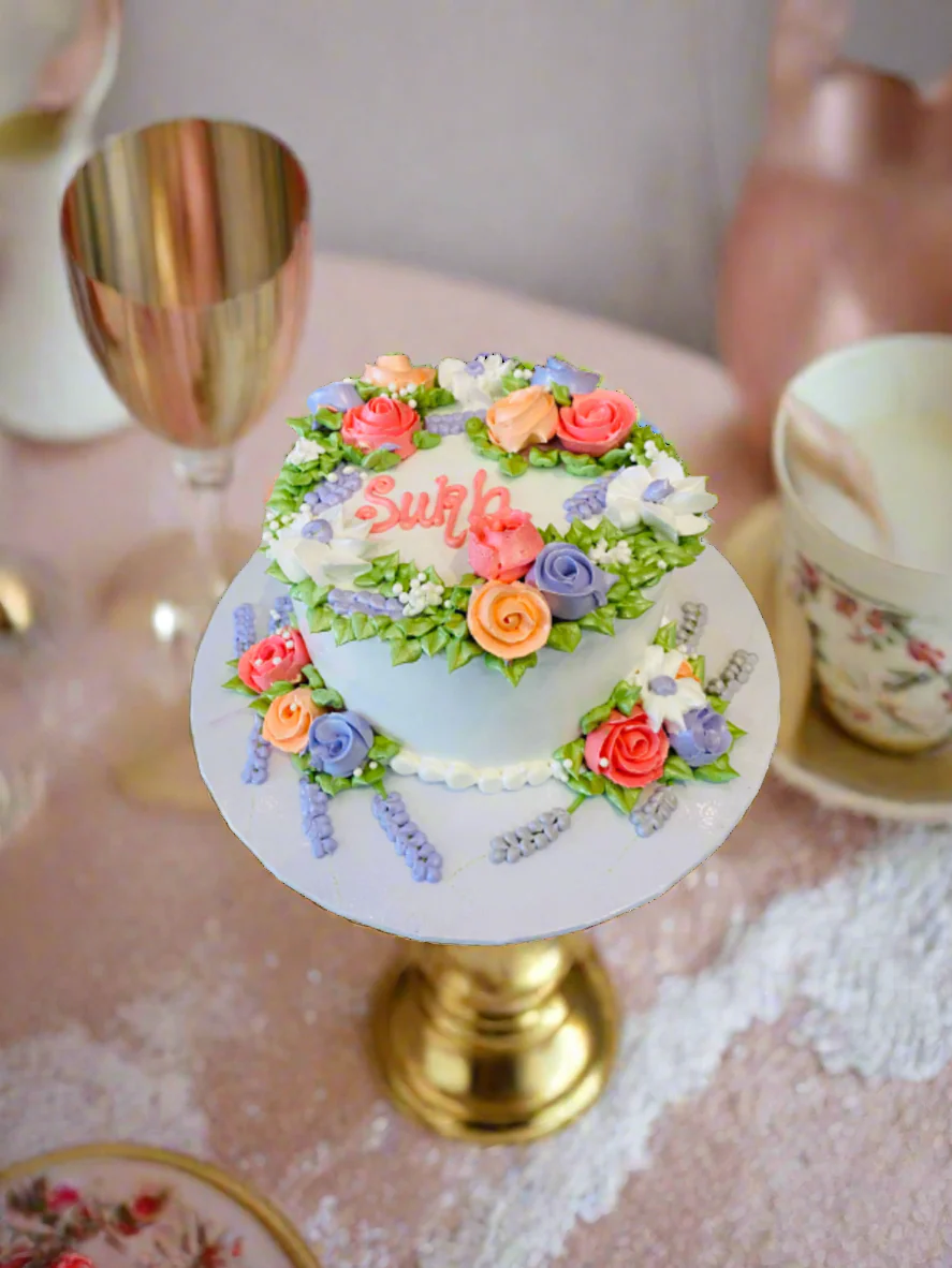 Sukh Floral Cake - Image 2
