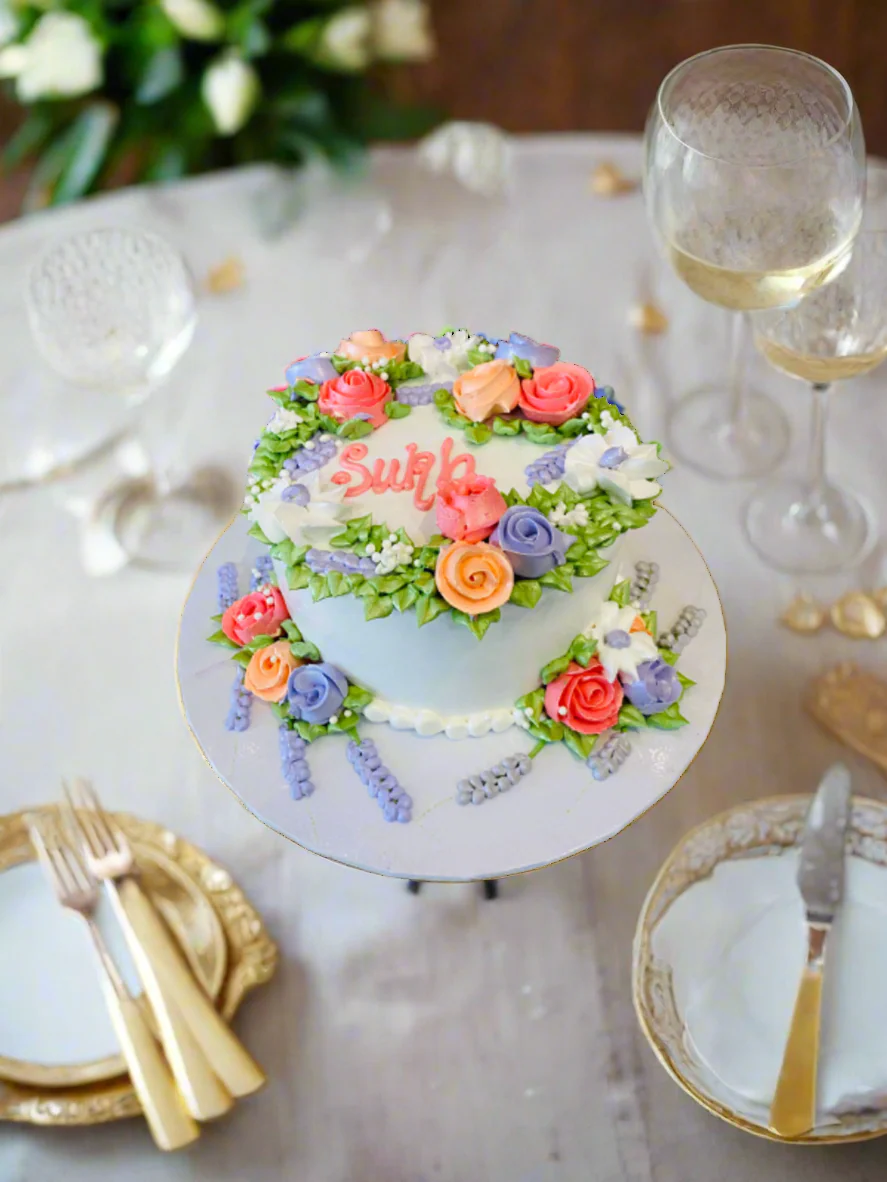 Sukh Floral Cake - Image 3