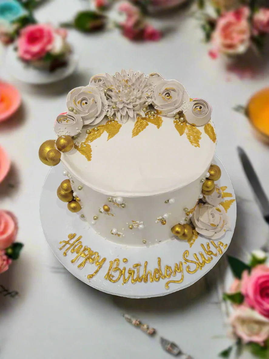 Sukh Ivory Cream Cake - Image 2