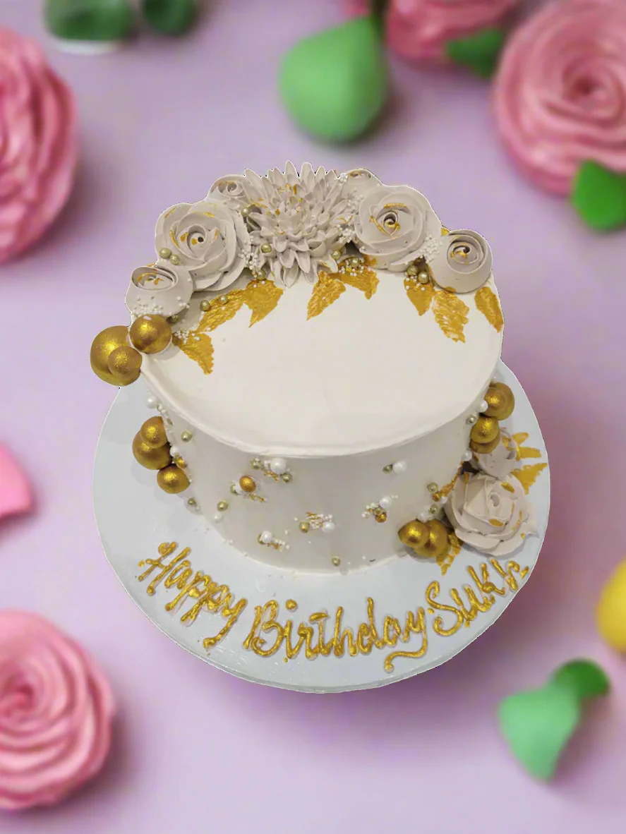 Sukh Ivory Cream Cake - Image 3