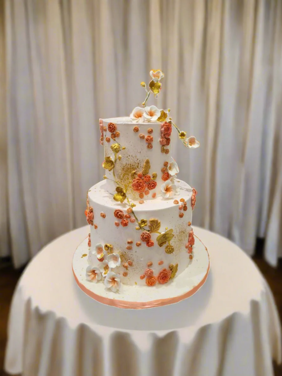 Summer Theme Wedding Cake - Image 4