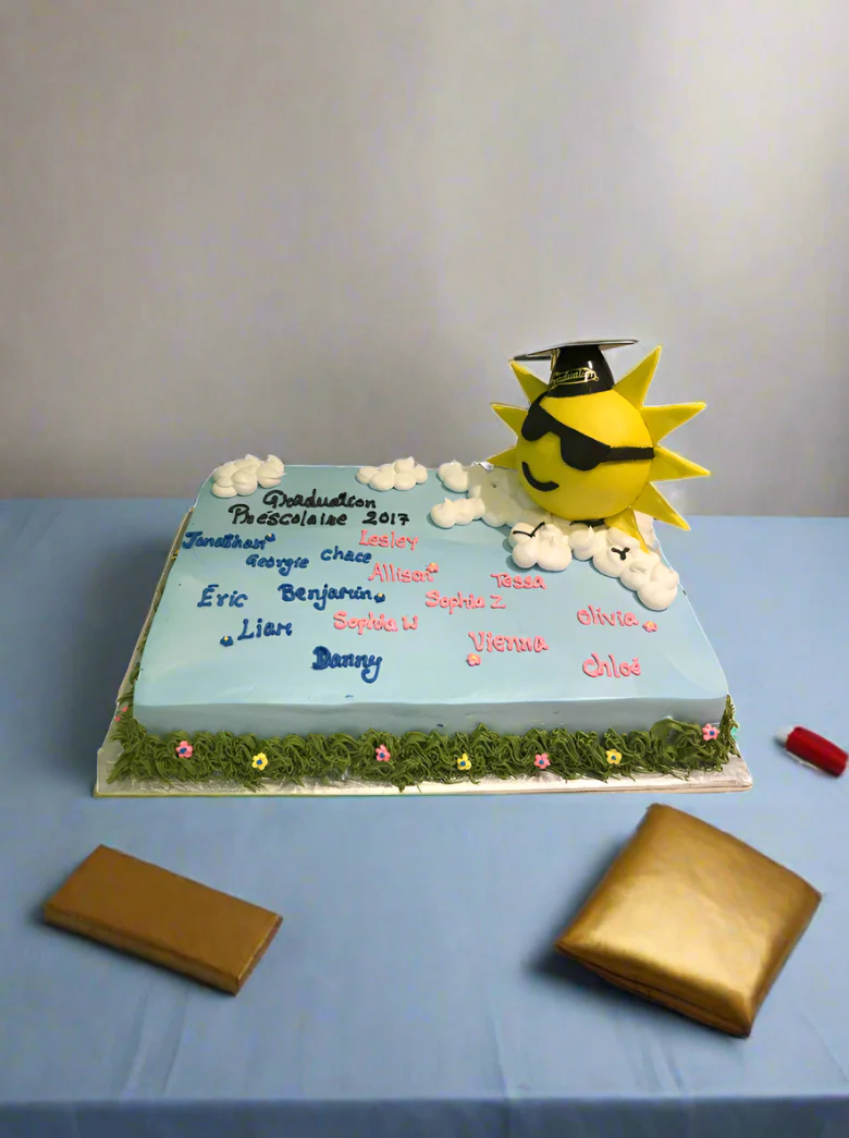 Sunshine Graduation Cake - Image 2