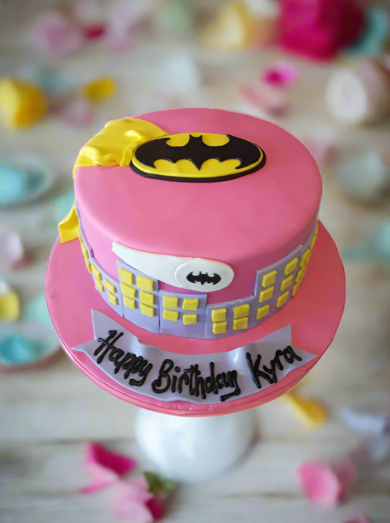 Supergirl Fondant Cake - Image 2