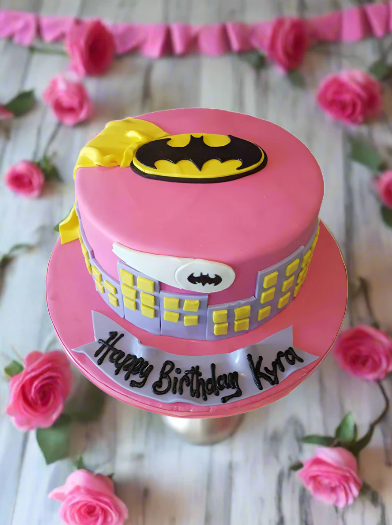 Supergirl Fondant Cake - Image 3