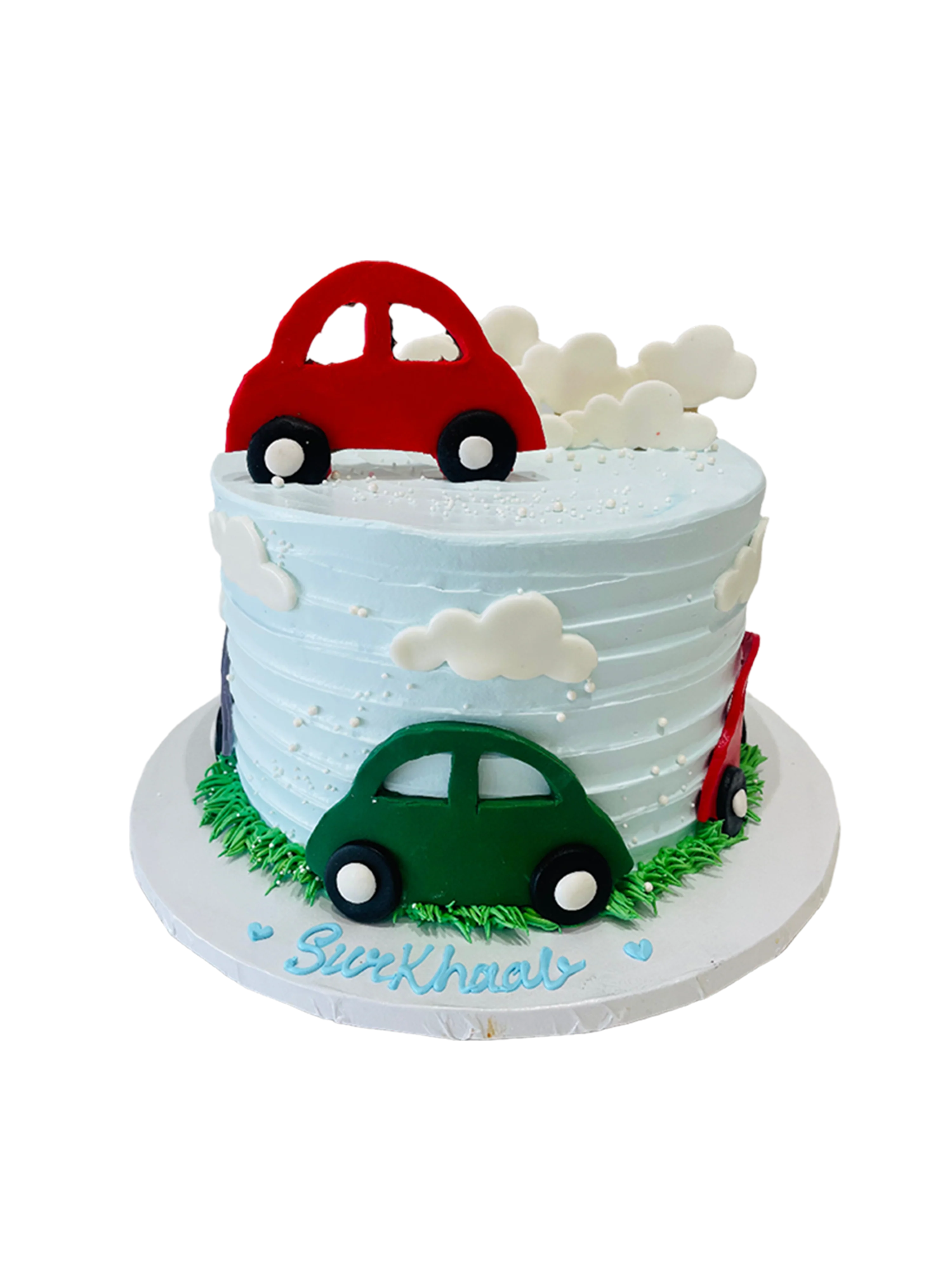 Surkhaab Car Cream Cake
