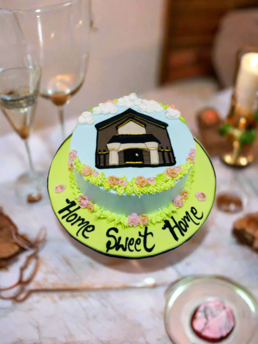 Sweet Home Cream Cake - Image 3
