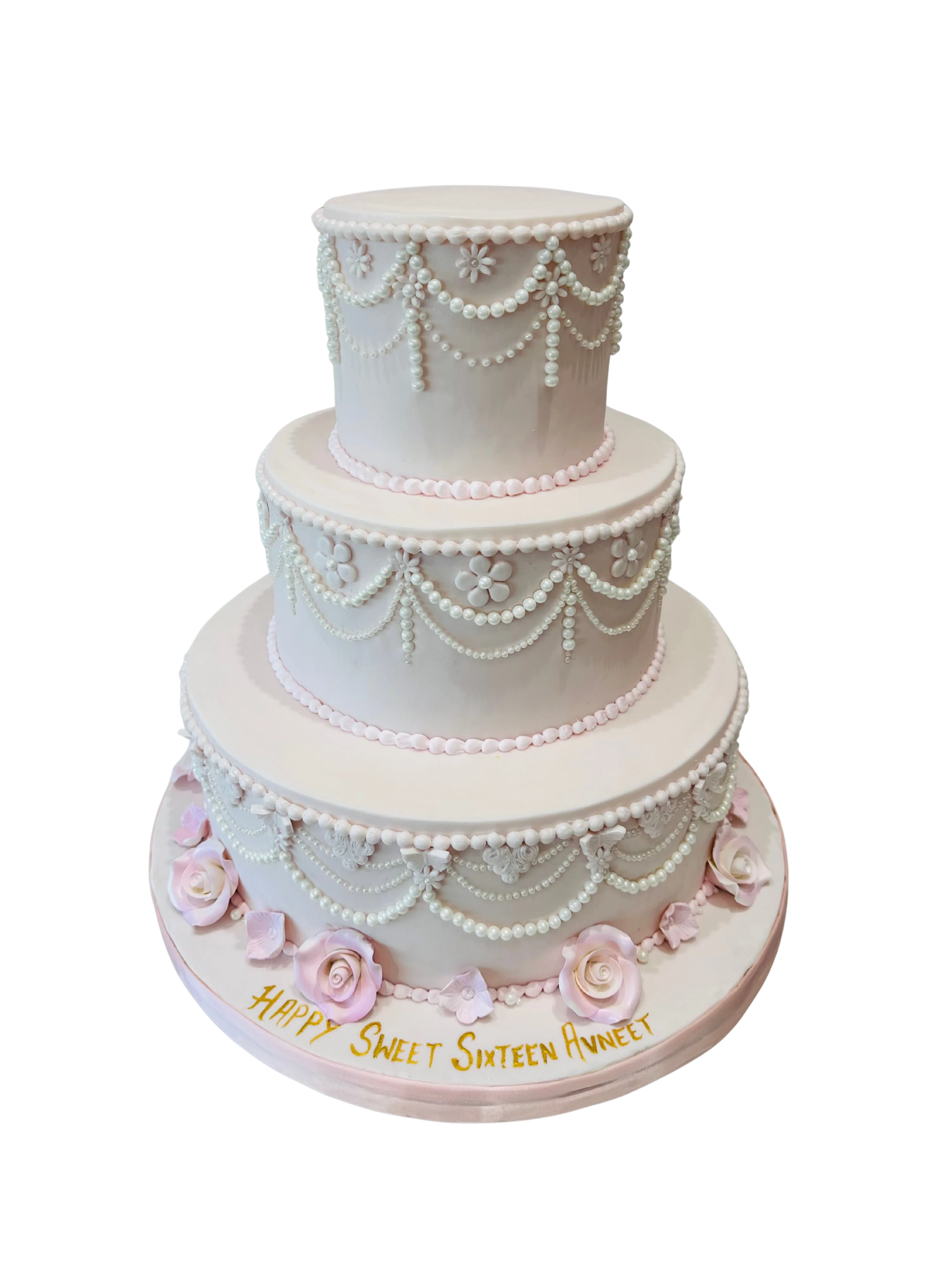 Sweet Sixteen Sparkle Cake