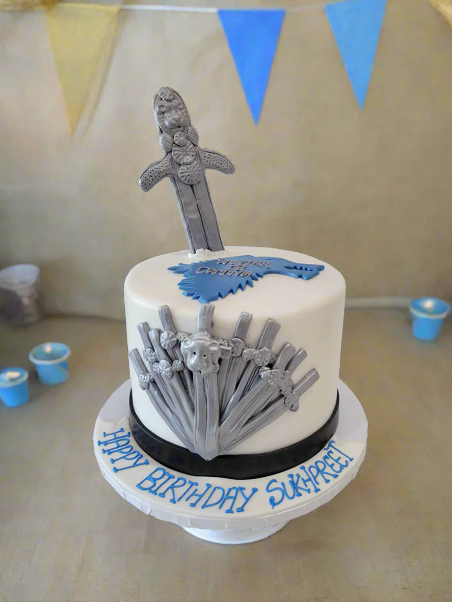 Sword Fondant Cake - Image 2