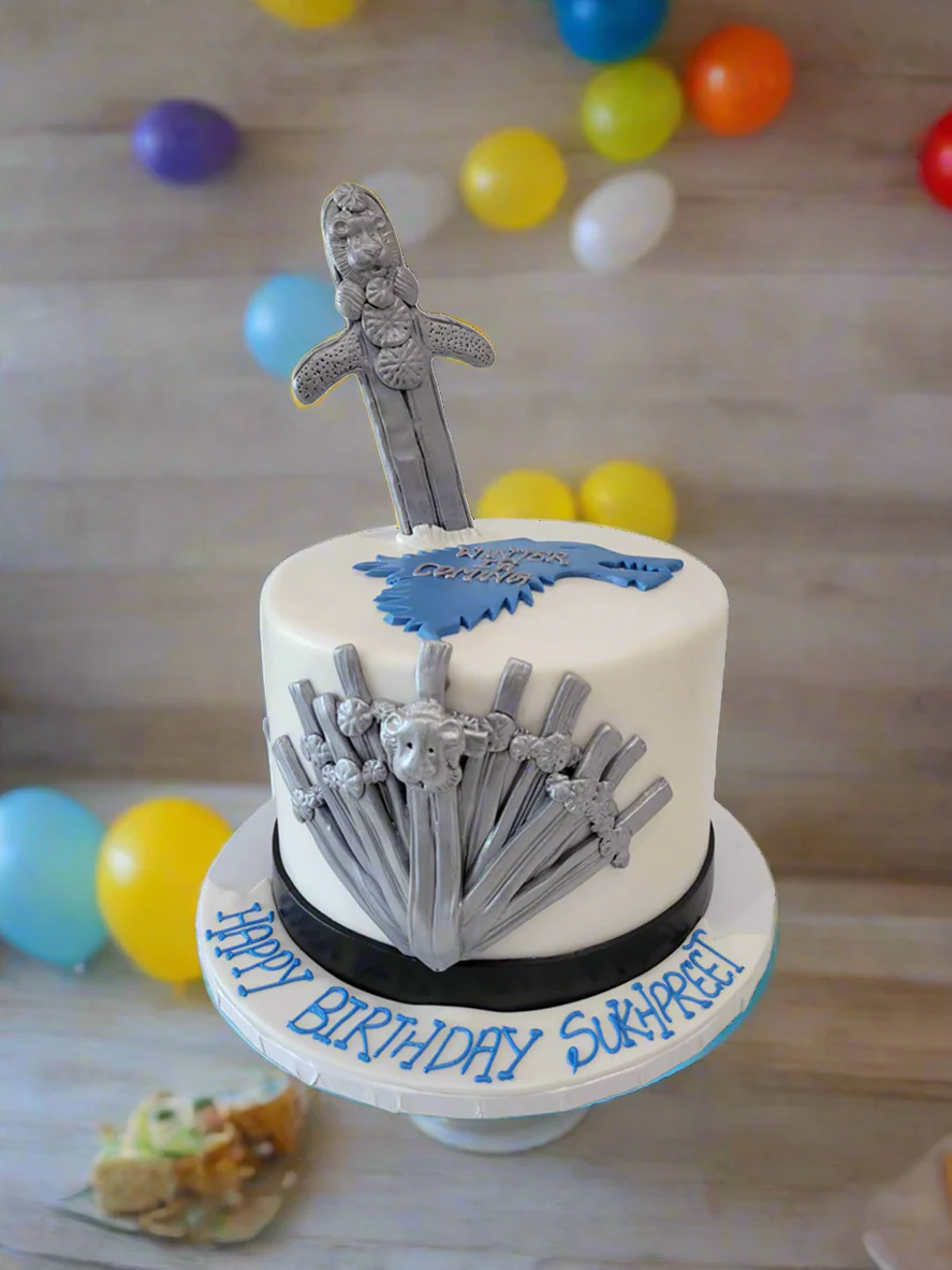 Sword Fondant Cake - Image 3