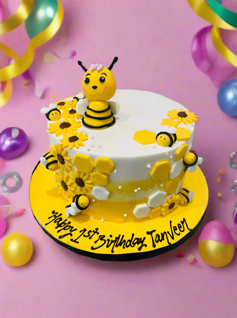 Tanveer Bee Cream Birthday Cake - Image 2