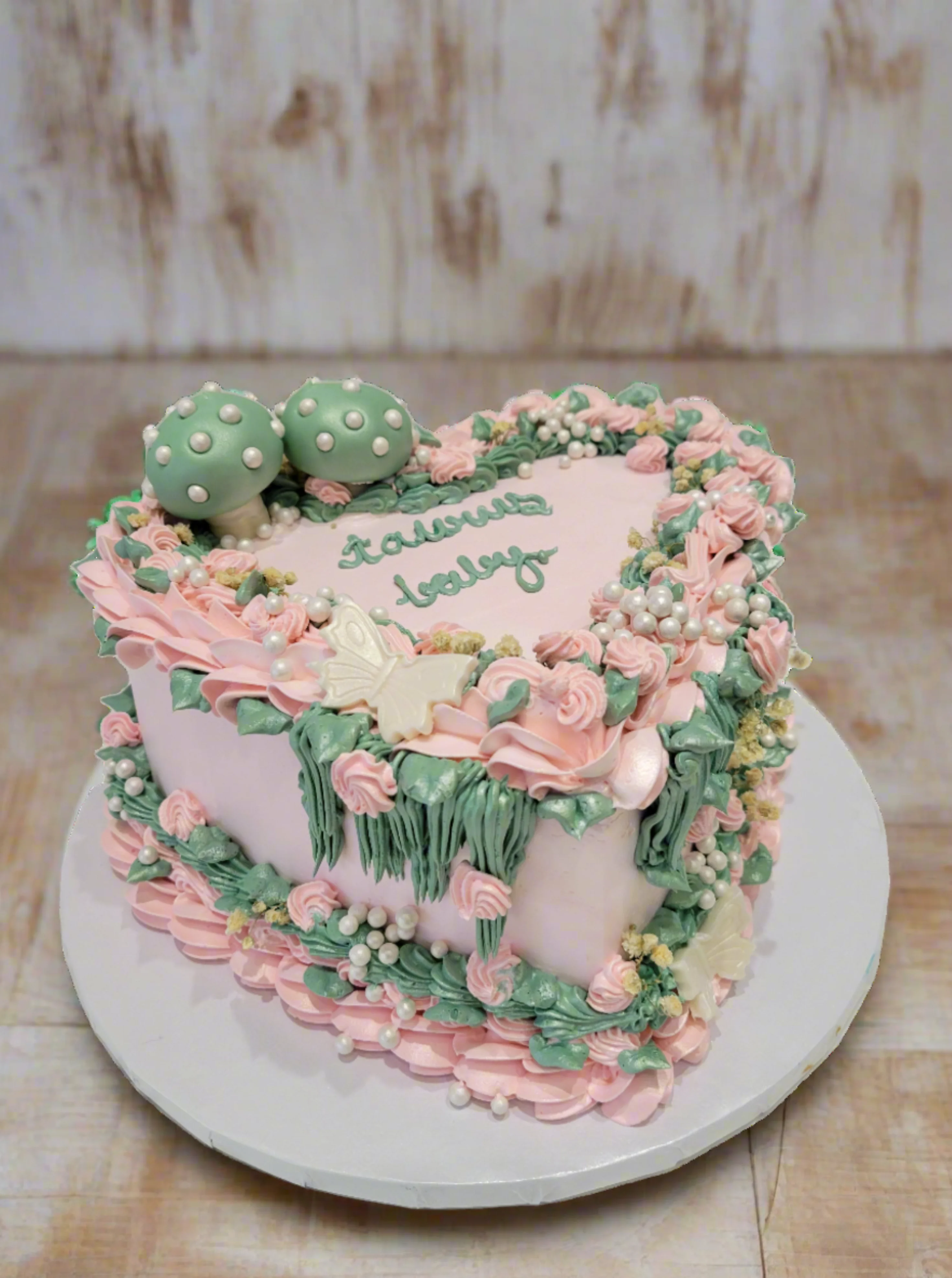 Taurus Baby Heart Cake - Image 4