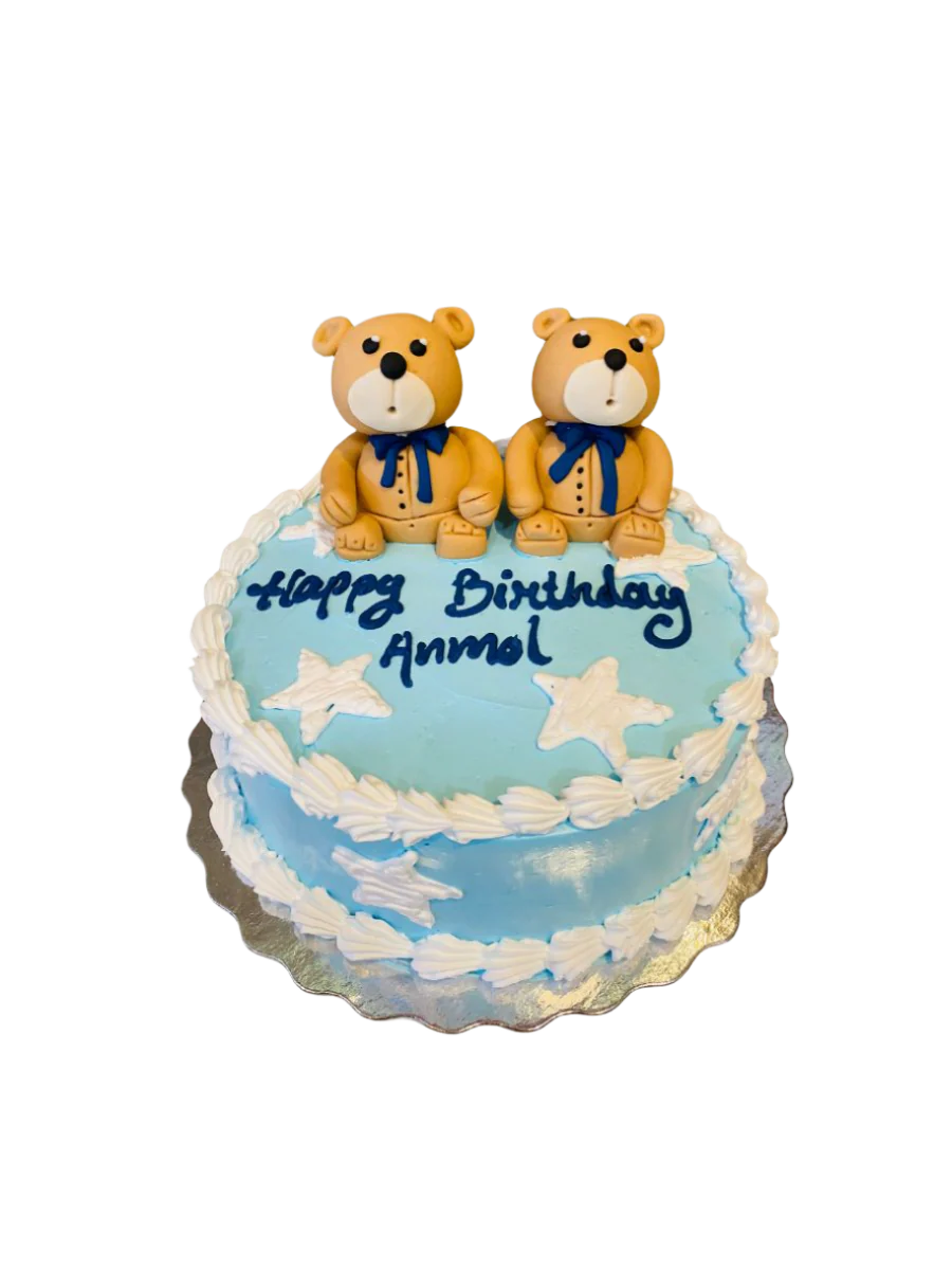 Teddy Bear Birthday Cake
