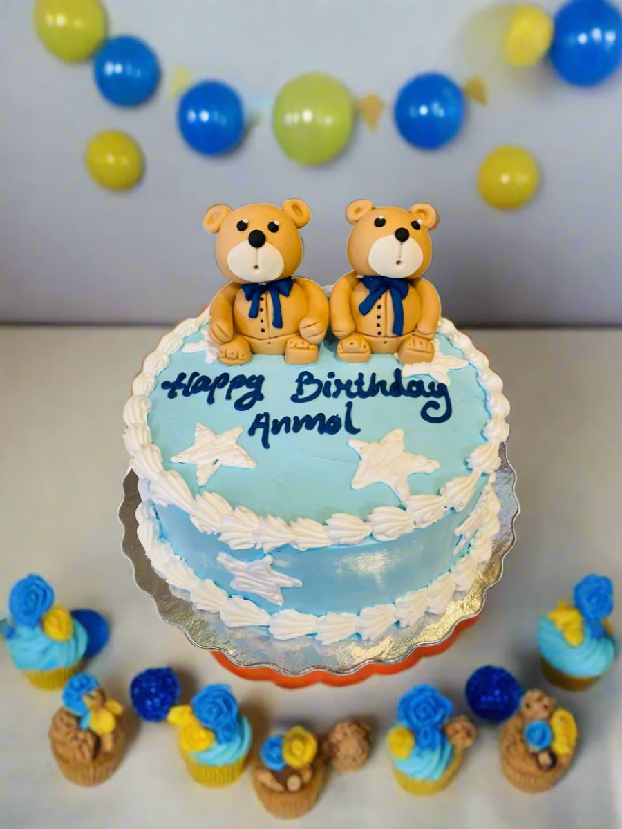 Teddy Bear Birthday Cake - Image 3