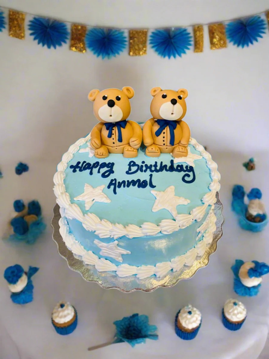 Teddy Bear Birthday Cake - Image 4