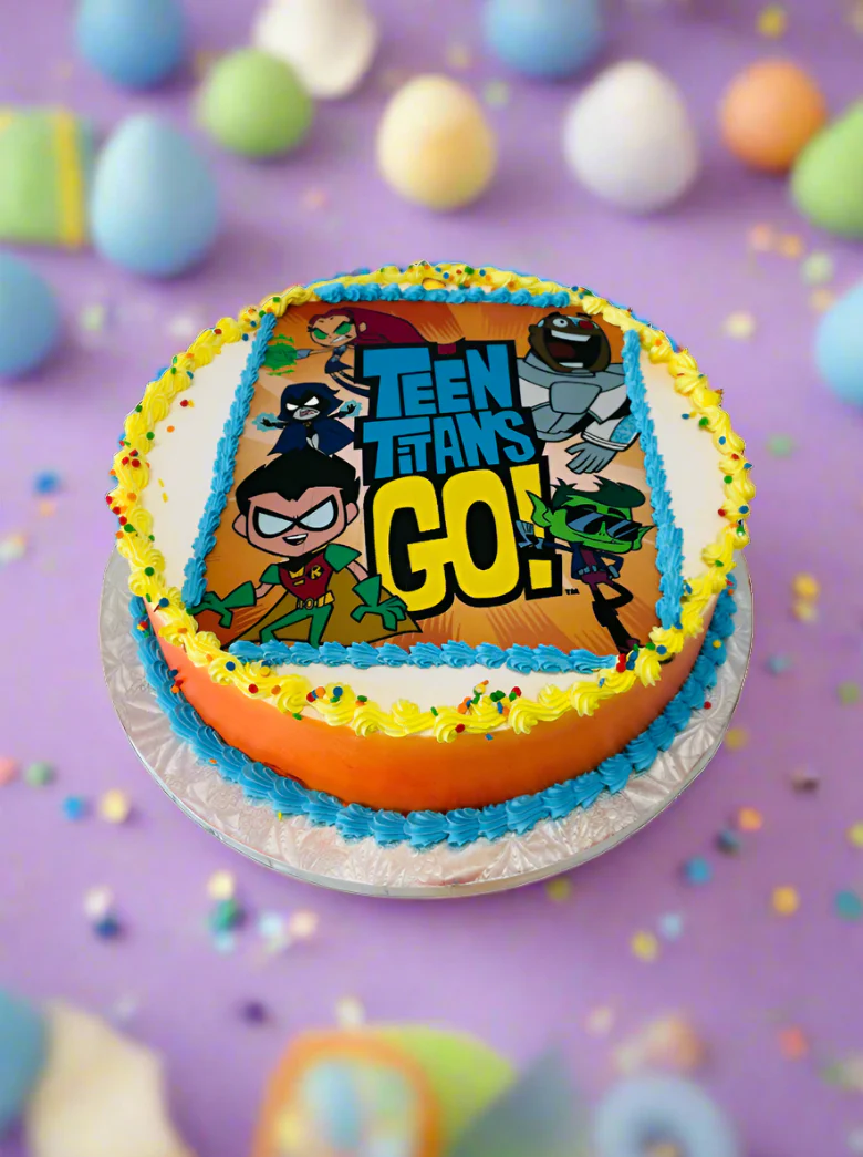Teen Titans Photo Cake - Image 3