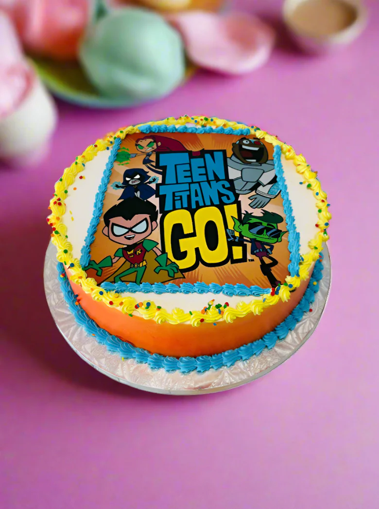 Teen Titans Photo Cake - Image 5