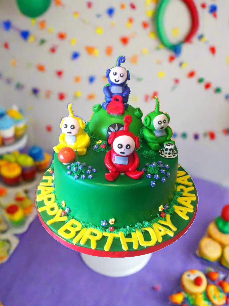 Teletubbies Fondant Cake - Image 2