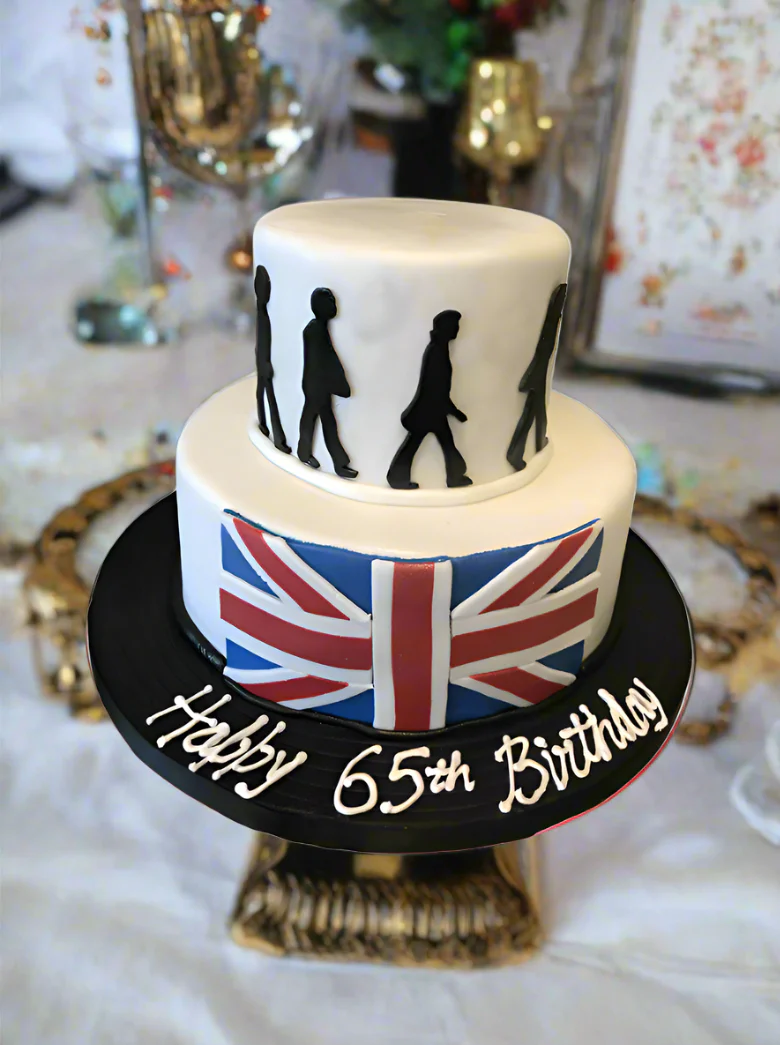 The Beatles Fondant Cake - Image 3