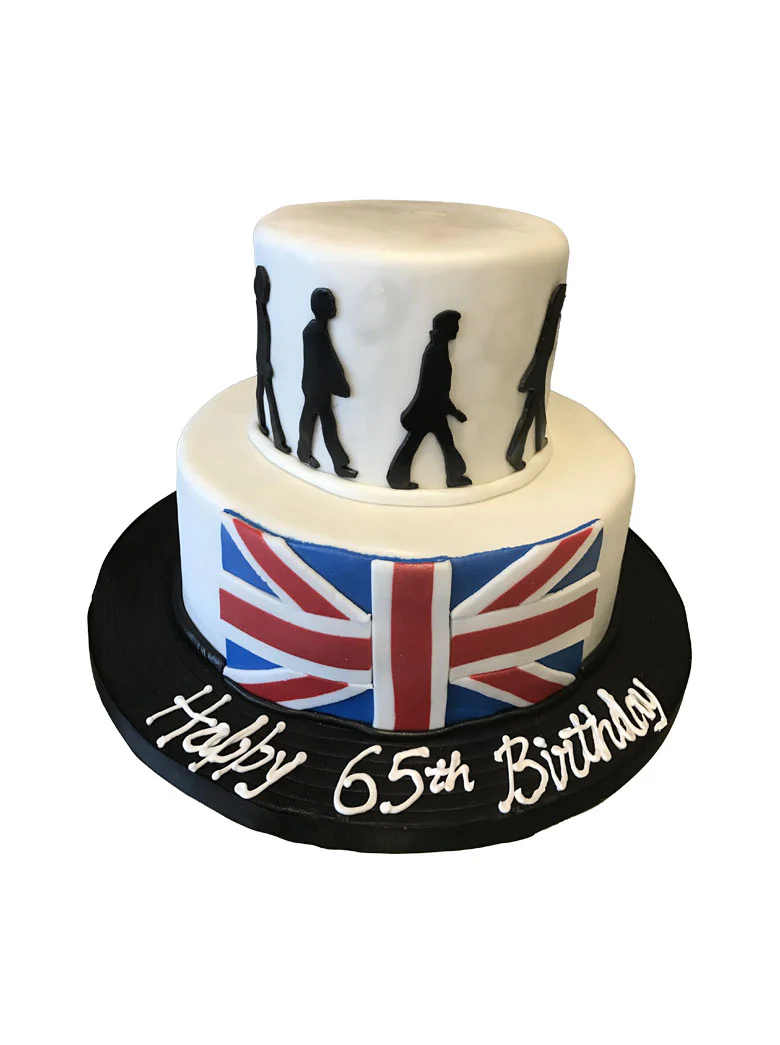 The Beatles Fondant Cake - Image 4