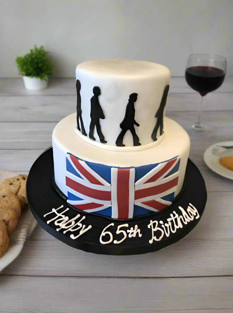 The Beatles Fondant Cake - Image 6