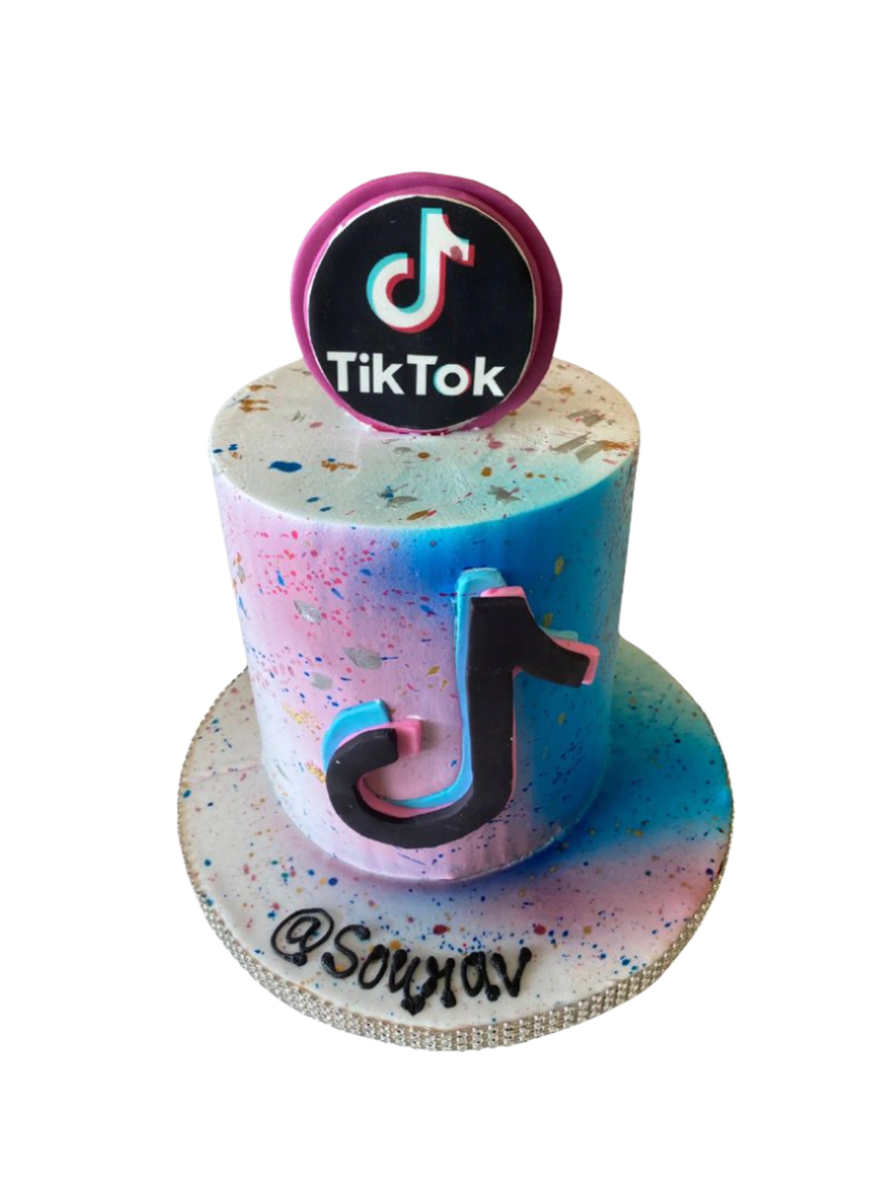 Tiktok Cream Cake