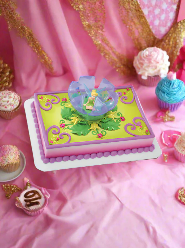 Tinker Bell Garden Cake - Image 4