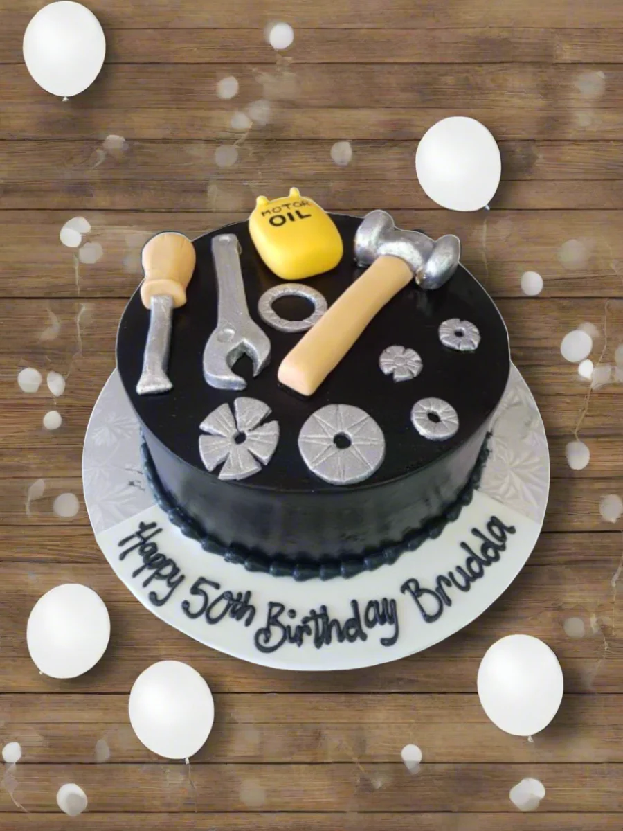 Tool Birthday Cake - Image 4