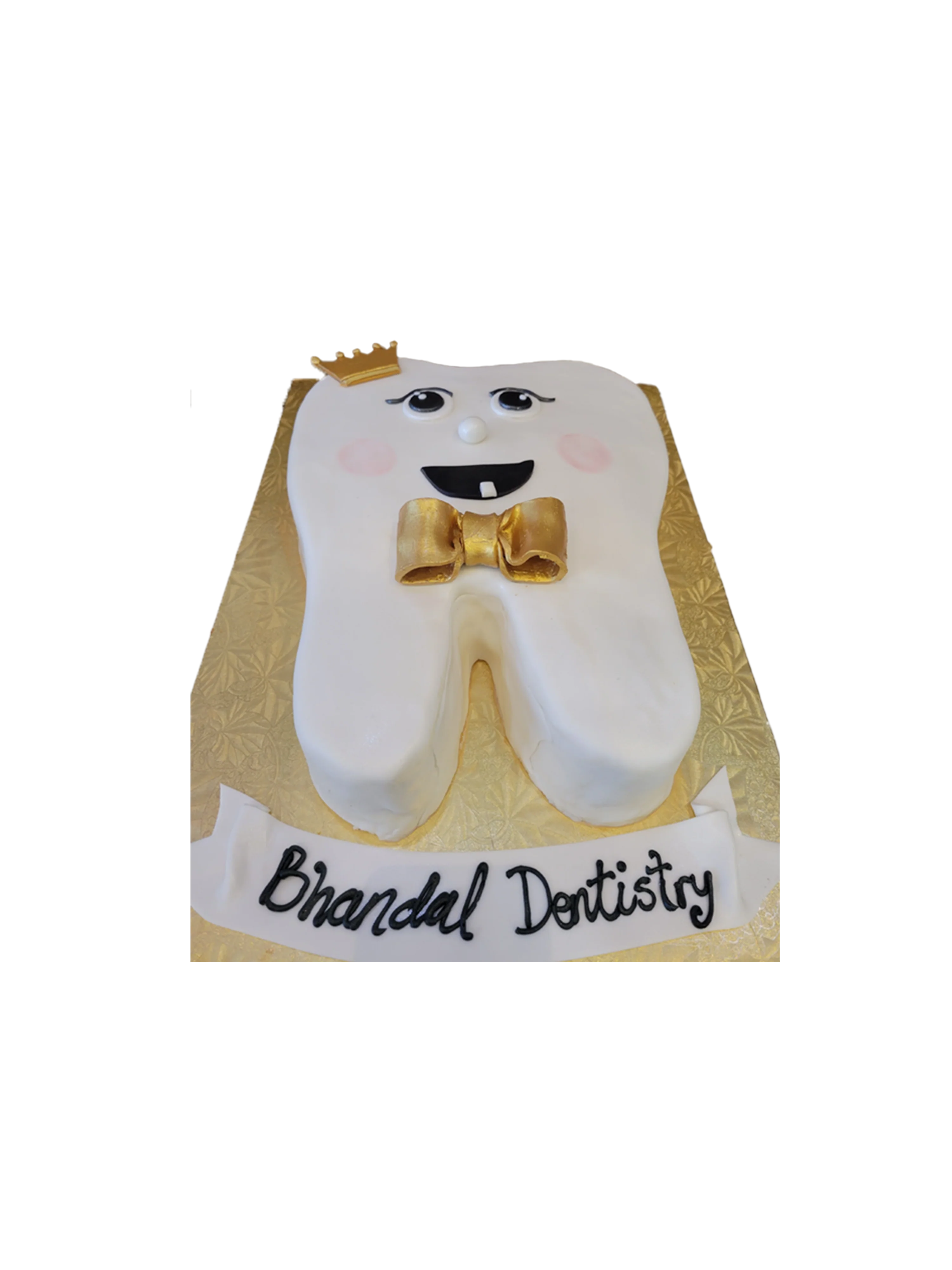 Tooth Molded Fondant Cake