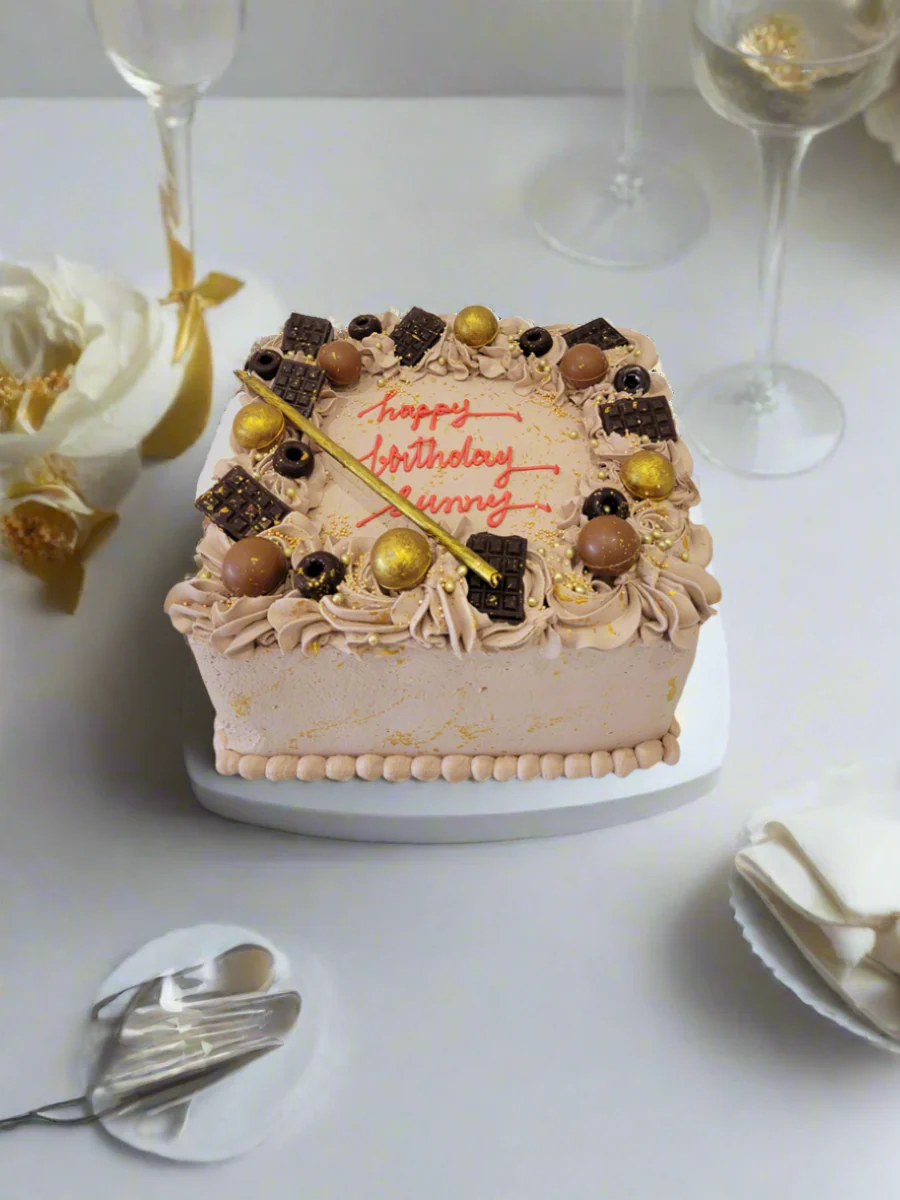 Triple Choco Birthday Cake - Image 4