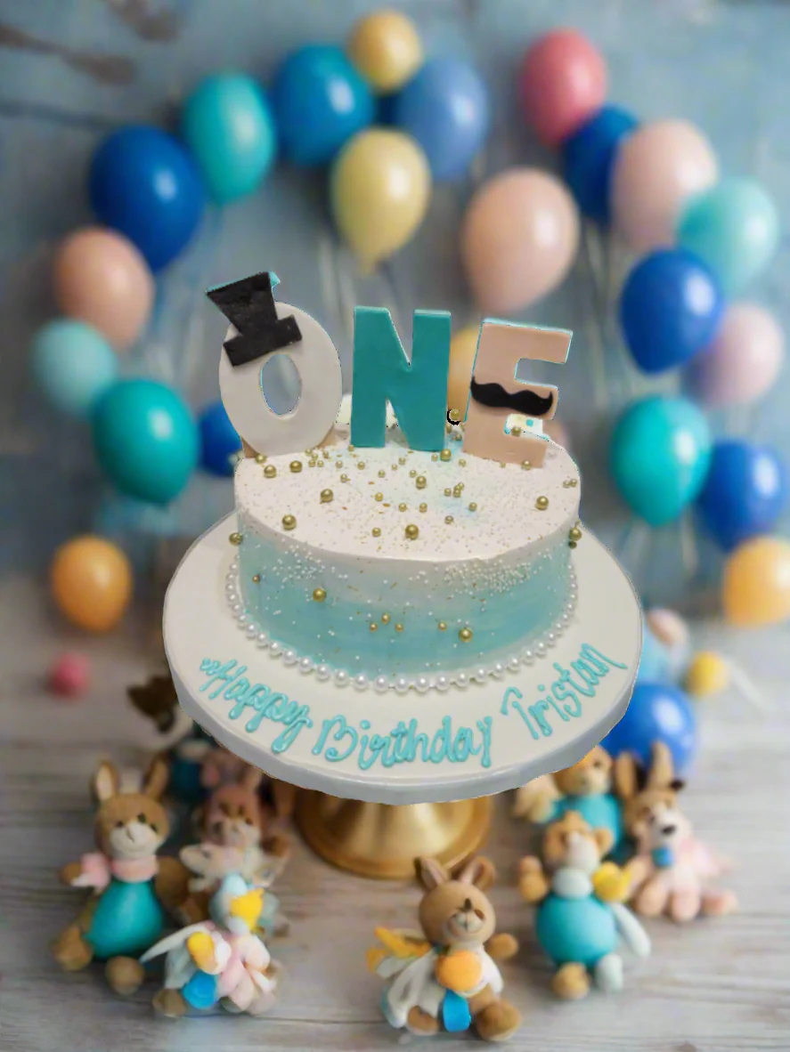 Tristan First Birthday Cake - Image 2