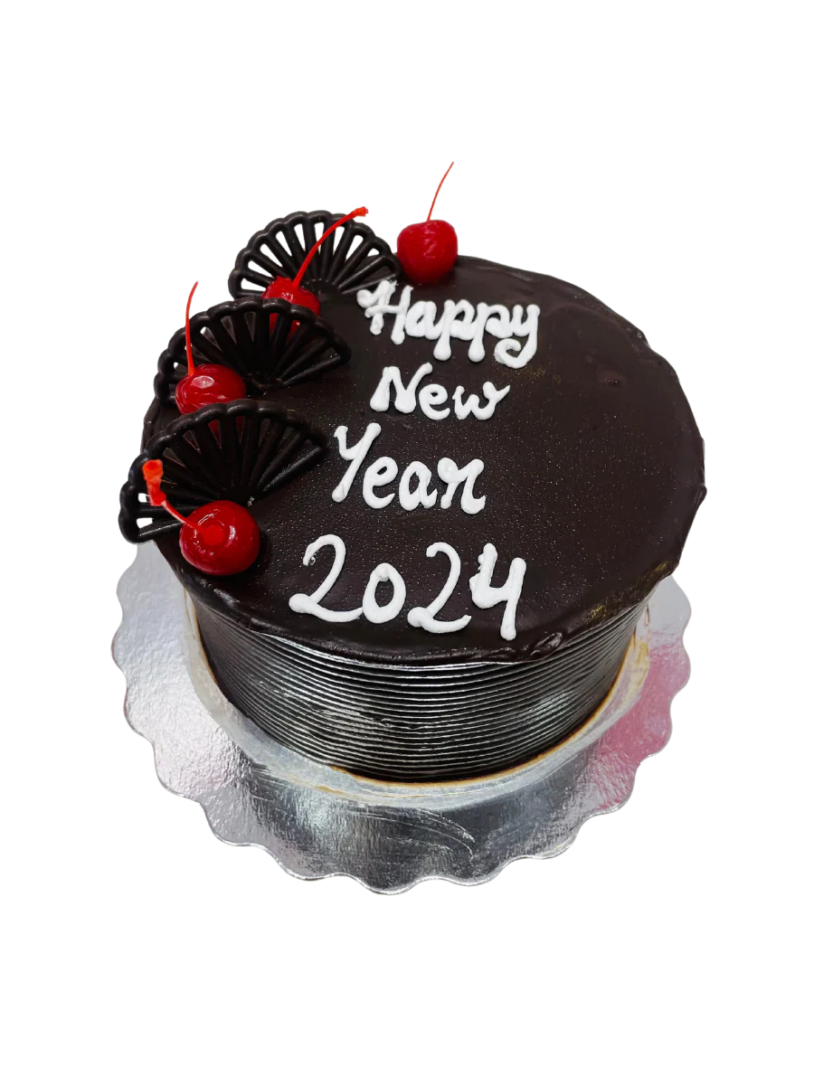 Truffle New Year Cake