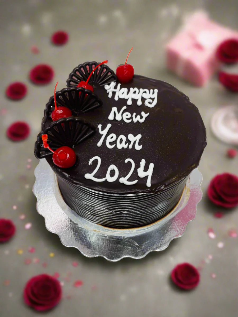 Truffle New Year Cake - Image 2
