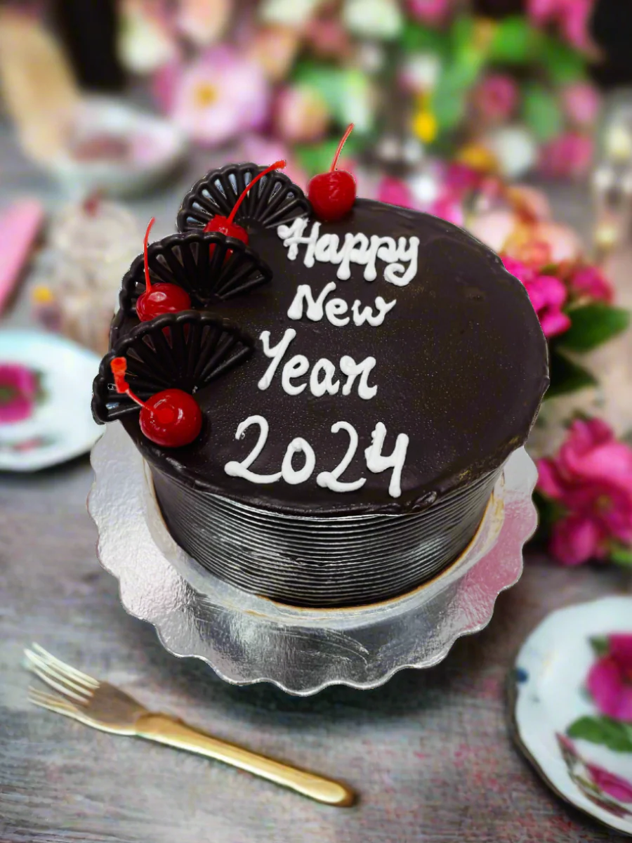 Truffle New Year Cake - Image 3