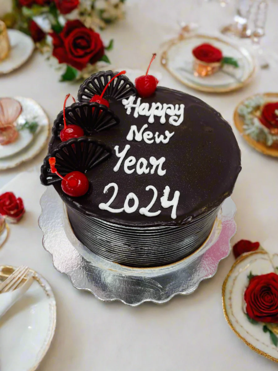 Truffle New Year Cake - Image 4