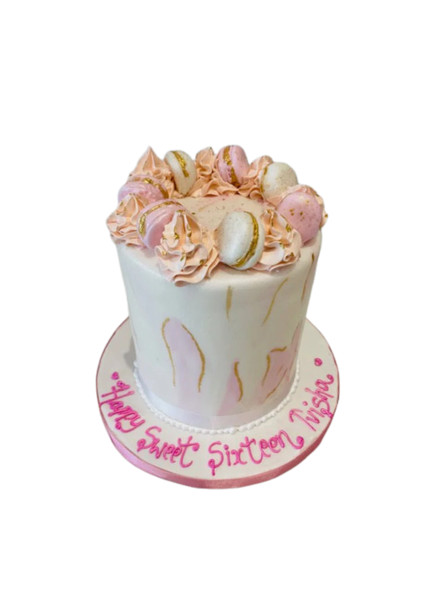 Tvisha Sweet Sixteen Fondant Cake