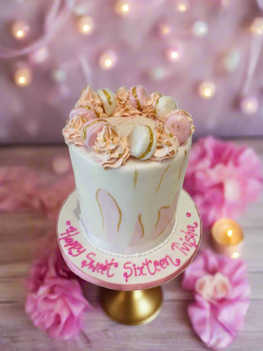 Tvisha Sweet Sixteen Fondant Cake - Image 2