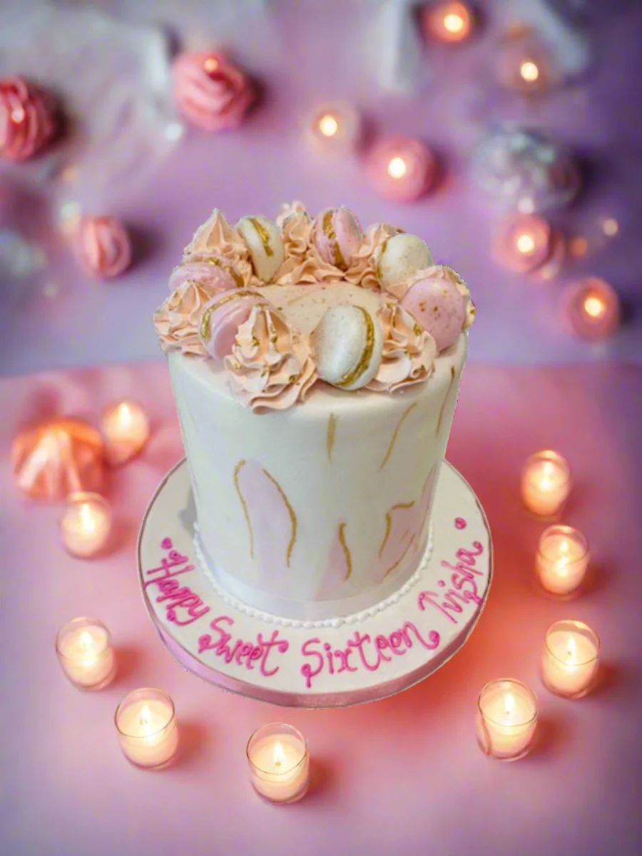 Tvisha Sweet Sixteen Fondant Cake - Image 3