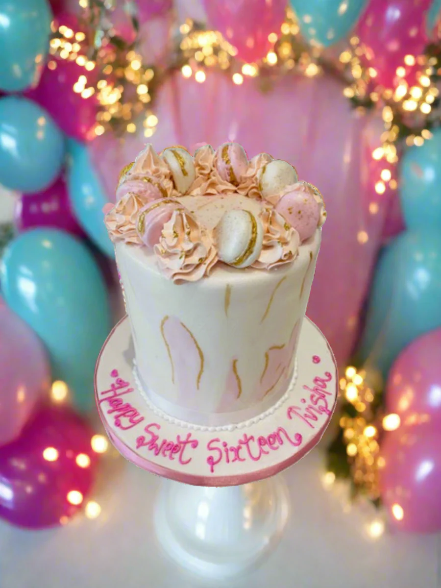 Tvisha Sweet Sixteen Fondant Cake - Image 4