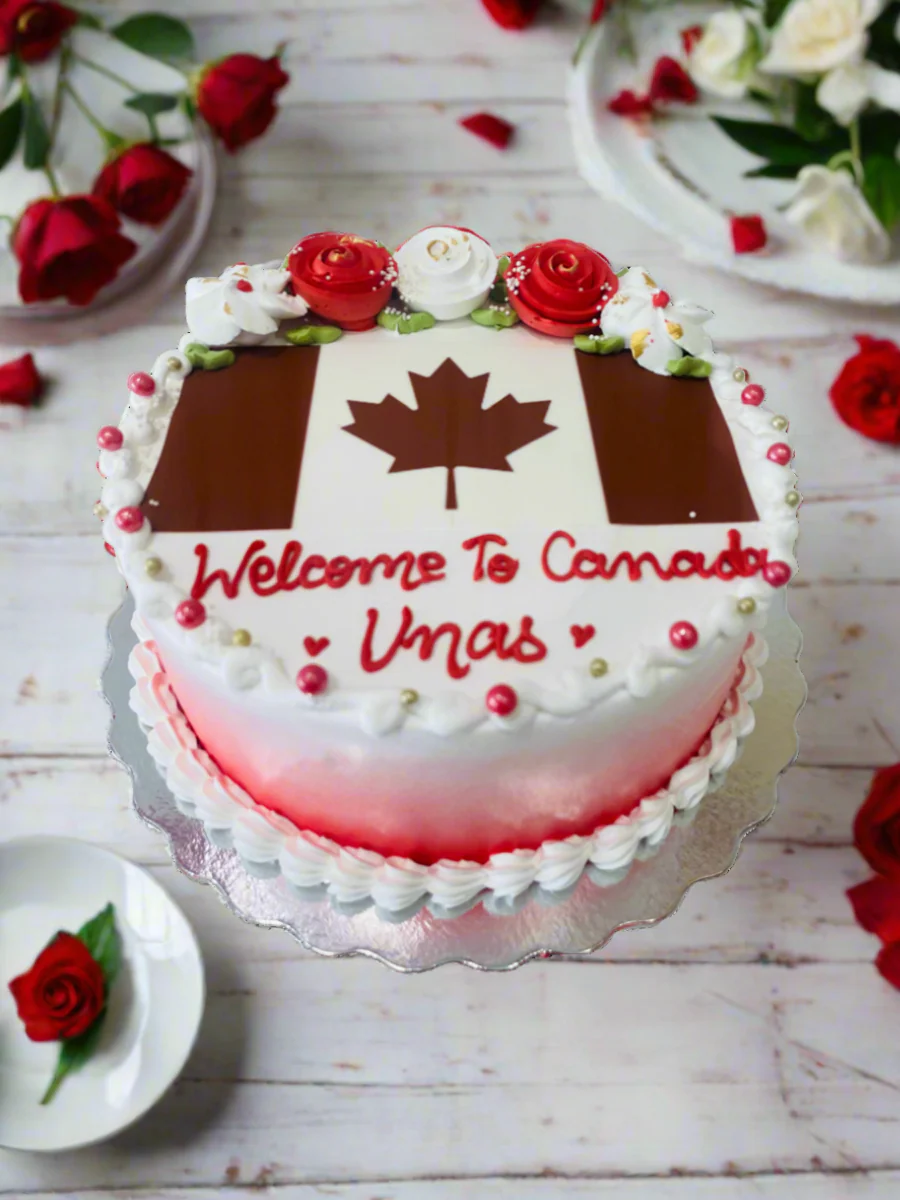 Unas Welcome To Canada Cake - Image 2